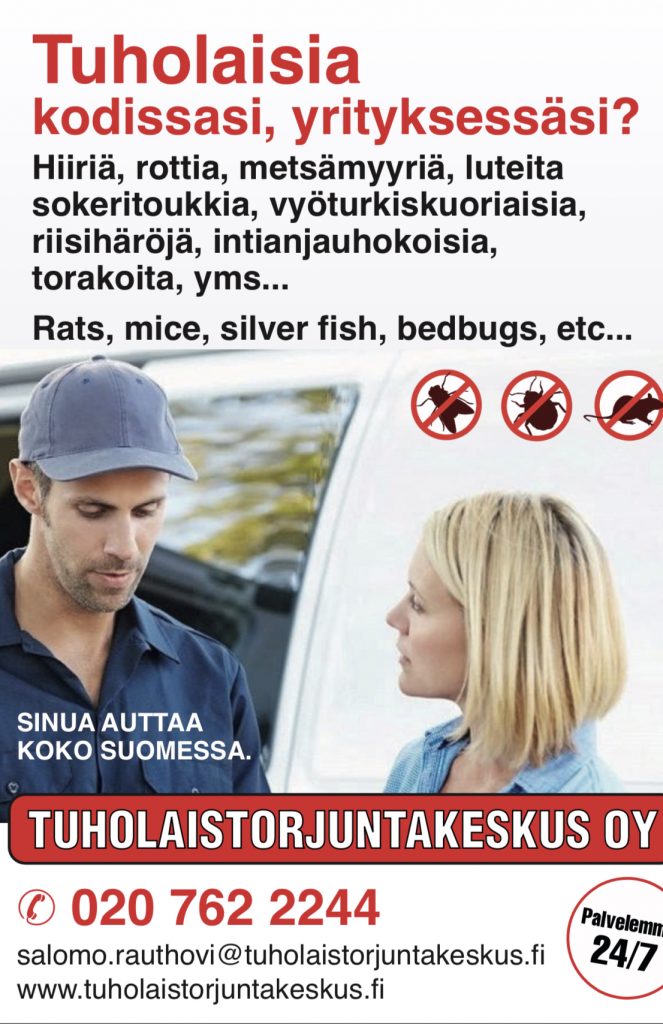 Jäytiäinen torjunta - Tuholaistorjuntakeskus